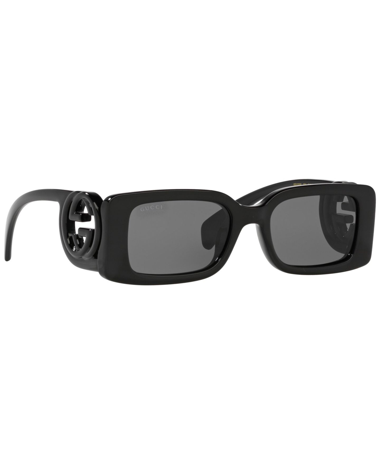 Женские солнцезащитные очки Gucci Sunglasses, GG1325S, цвет: Чёрный — фото 6
