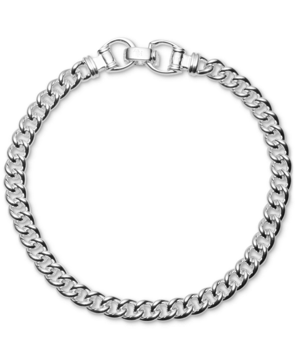 Lauren Ralph Lauren Curb Link Chain Bracelet In Sterling Silver