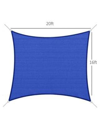 Sun Shade Sail Cover Outdoor Canopy Patio Triangle Square Recgle