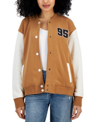 Hippie Rose - Juniors' Varsity Bomber Jacket