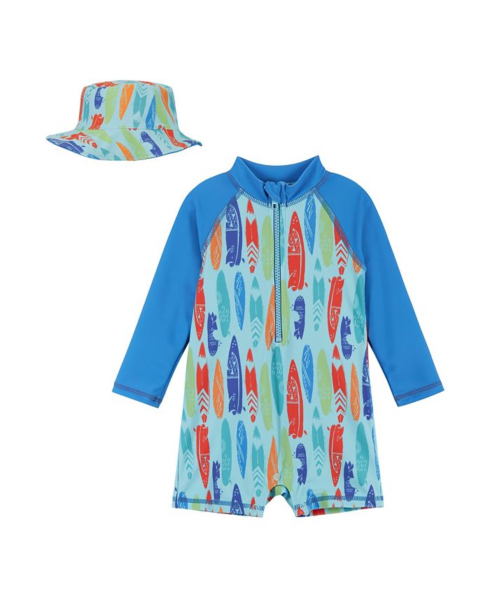 Baby boy store swim romper