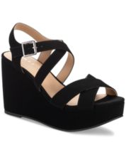 Black Wedge Sandals Shop Black Wedge Sandals Macy s