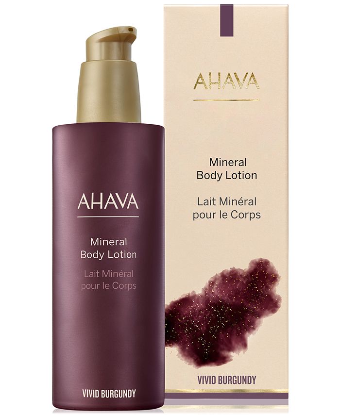 Ahava Mineral Body Lotion Vivid Burgundy, 8.5 oz. Macy's
