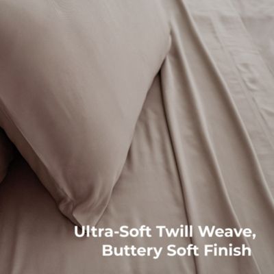 Classic Twill Viscose 4-Pc. Sheet Set