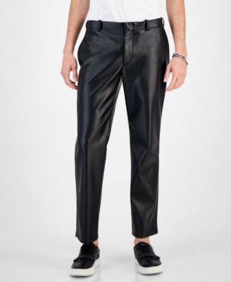 Royalty by Maluma Men's Faux-Leather Biker Pants, Created For Macy's -  Macy's