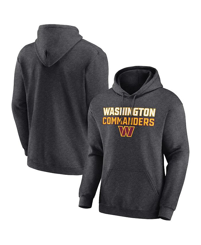 Fanatics Men's Branded Charcoal Washington Commanders Victory Earned  Pullover Hoodie - Macy's