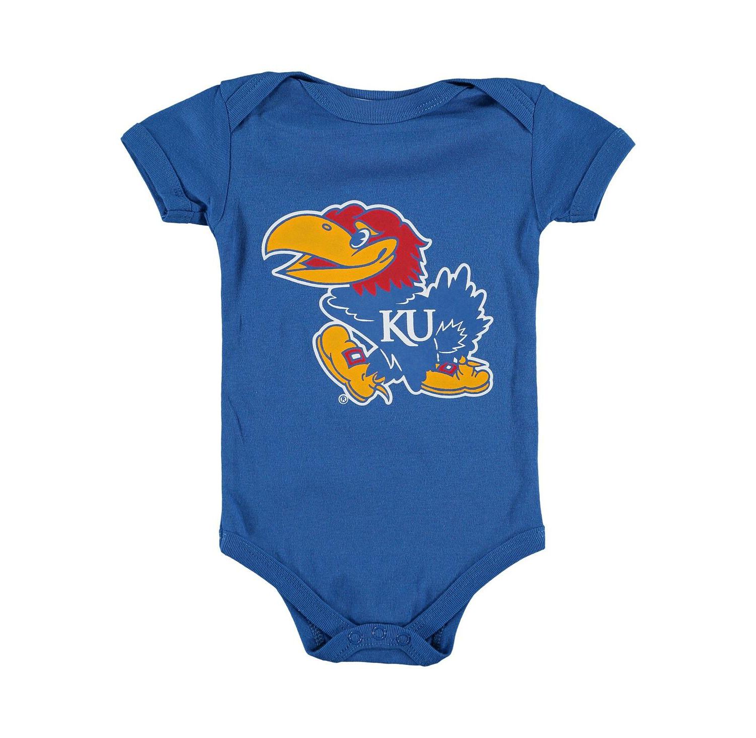 Infant Boys and Girls Royal Kansas Jayhawks Big Logo Bodysuit