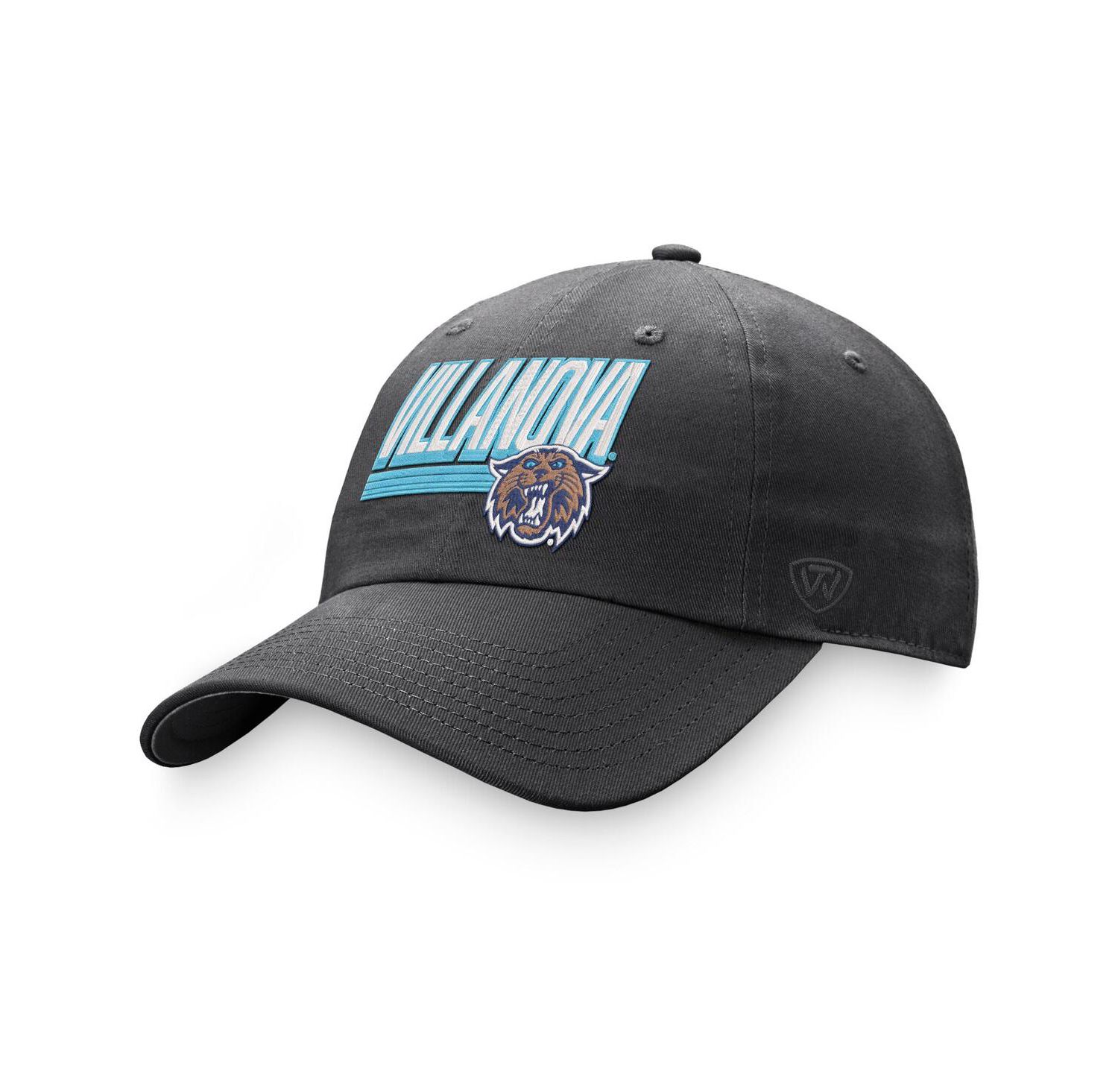 Men's Charcoal Villanova Wildcats Slice Adjustable Hat