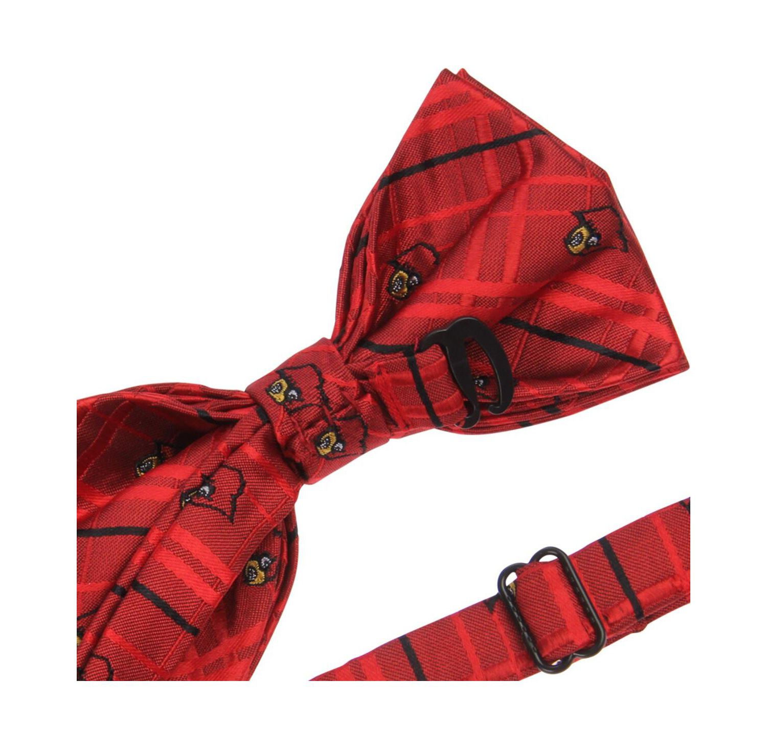 Men's Red Louisville Cardinals Oxford Bow Tie