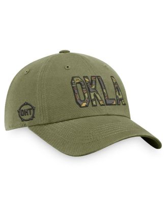 Men's Olive Oklahoma Sooners OHT Military-Inspired Appreciation Unit Adjustable Hat