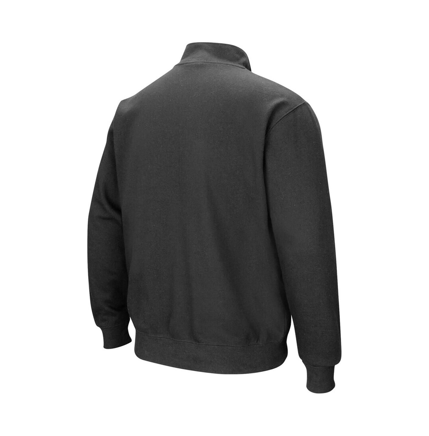 Мужская толстовка Colosseum Western Kentucky Hilltoppers Tortugas Quarter-Zip, цвет: Чёрный — фото 4
