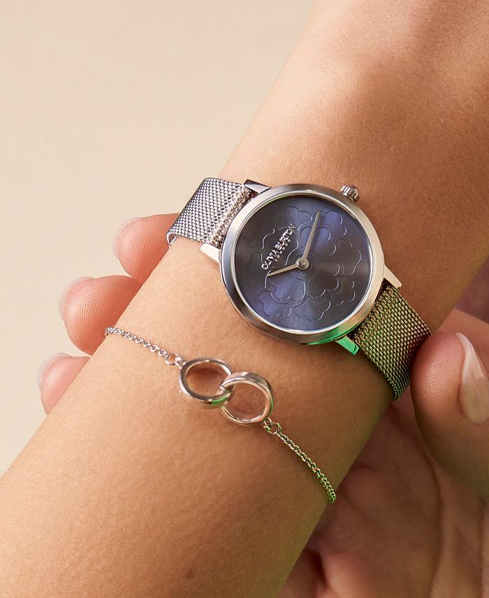 Olivia Burton Silver Stainless Steel Dress Watch main image 1