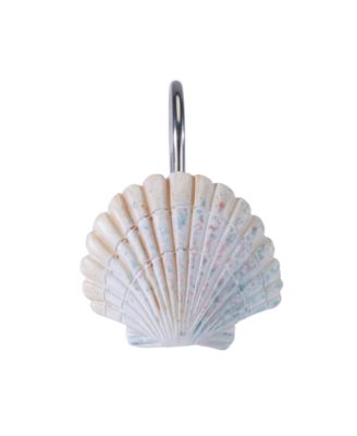 Coastal Terrazzo Resin 12-Pc. Shower Curtain Hooks