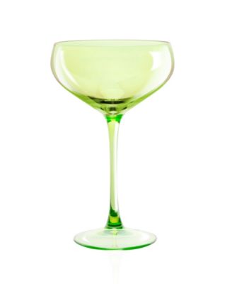 Carnival Coupe 13 oz Glasses, Set of 4