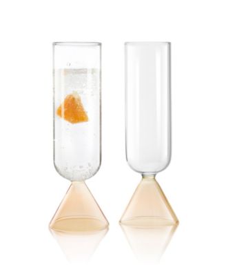 Venice Flute Glasses, Set of 2