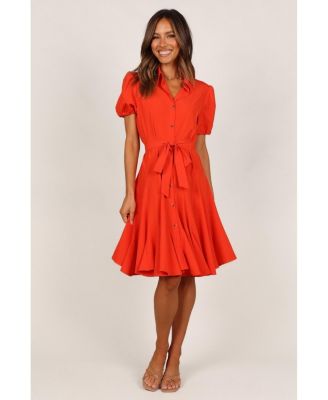 Petal and Pup Women's Giselle Button Down Mini Dress - Macy's