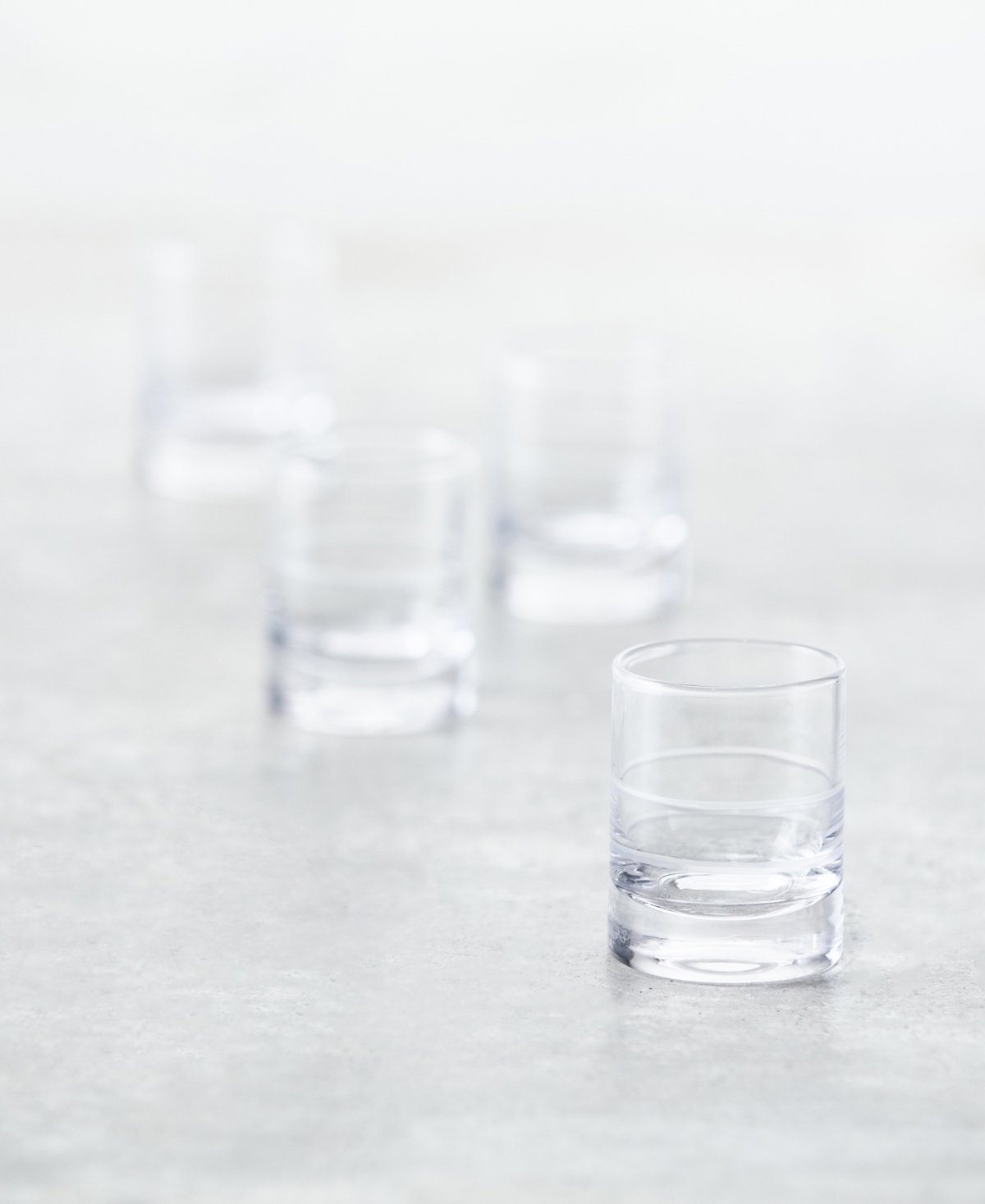 Fortessa Craft House Signature Shot Glass 3.5 Oz, Set Of 4 In Clear