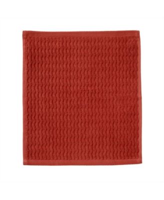 Long Borough Turkish Cotton 4 Piece Washcloth Set, 12" x 12"
