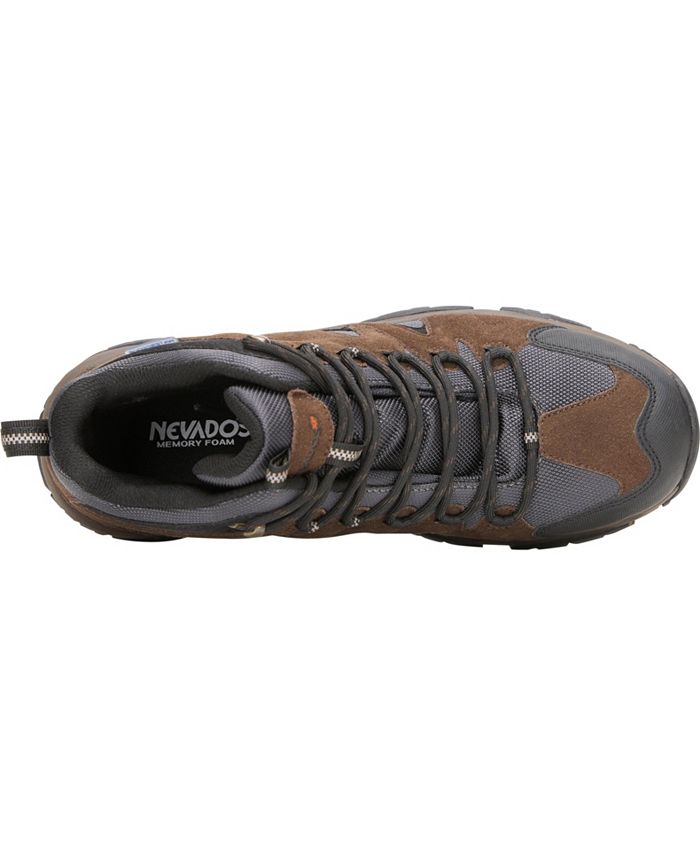 Nevados Chaussures De Randonnée En Cuir Marron Pour Homme – Taille US 6.5 (EUR 39) – Lacets Inclus