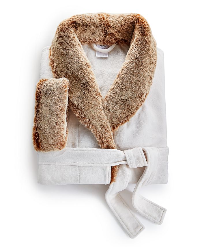 Hotel Collection Faux Fur Robe, Created for Macy's Macy's