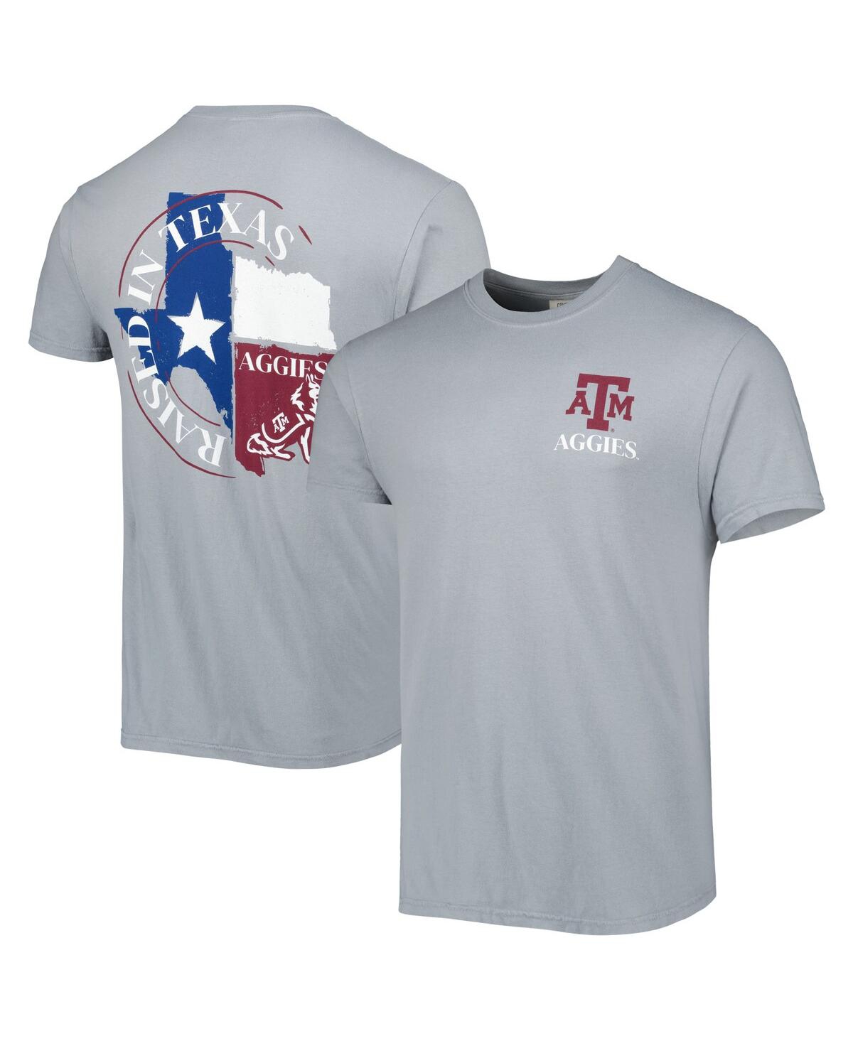 Image One Men's Gray Texas A&m Aggies Hyperlocal T-shirt In Gray