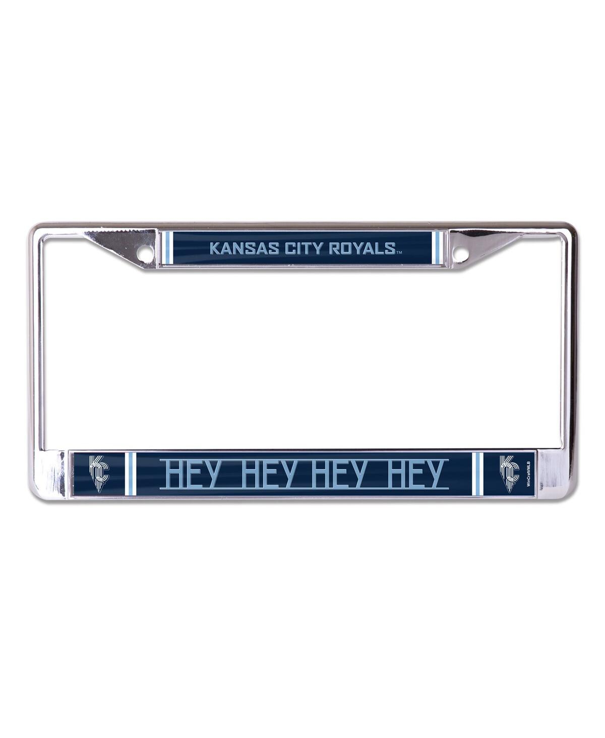 Wincraft Kansas City Royals City Connect License Plate Frame In Gray