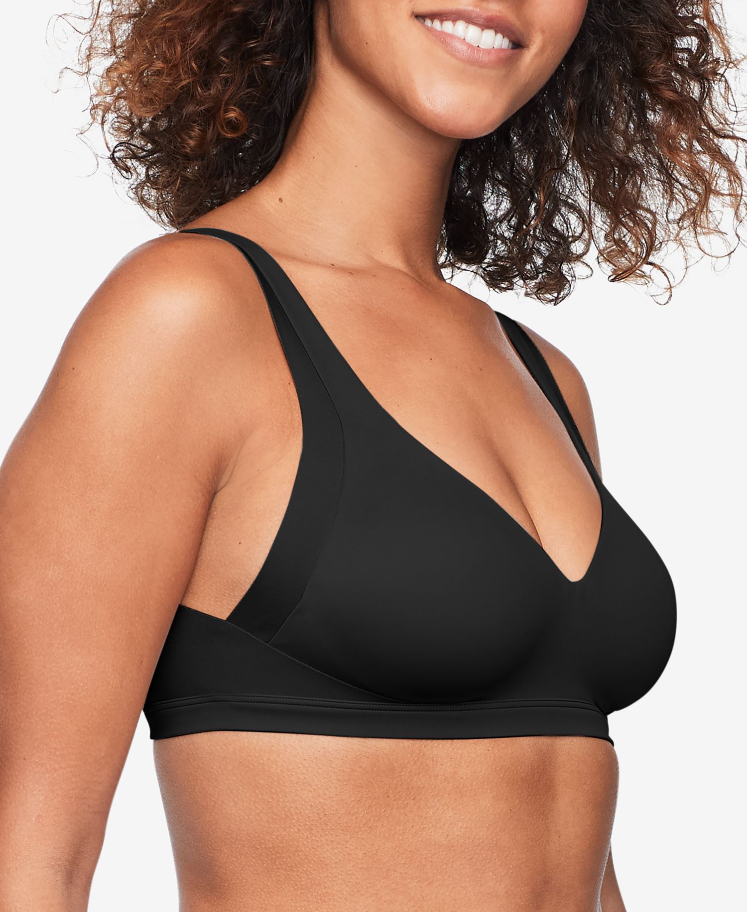 Women's No Side Effects® Underarm and Back-Smoothing Comfort Wireless Lightly Lined T-Shirt Bra RA2231A