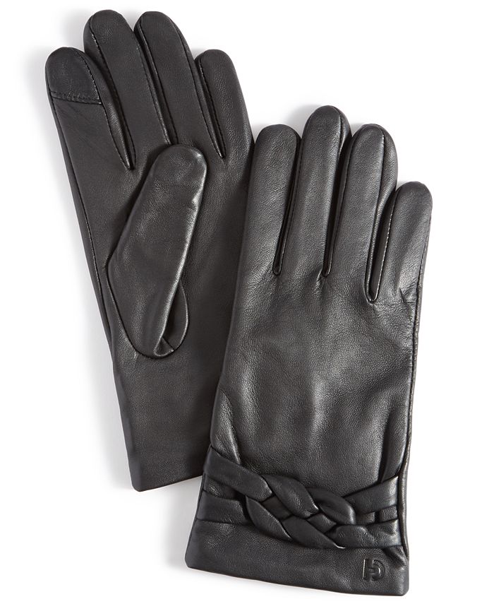 Cole haan cheap leather gloves
