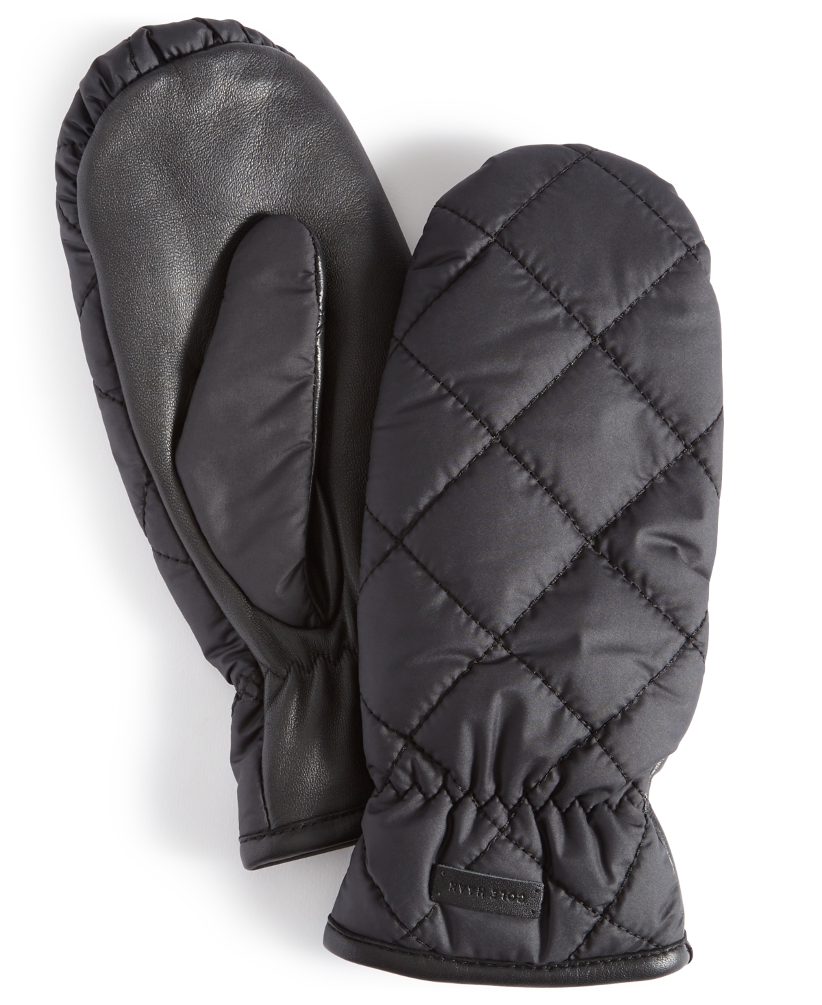 Cole Haan Women's Faux-Fur-Lined Quilted Puffer Mittens