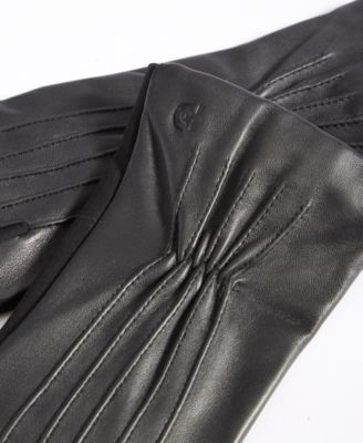 Women's Leather Points Stretch Gloves