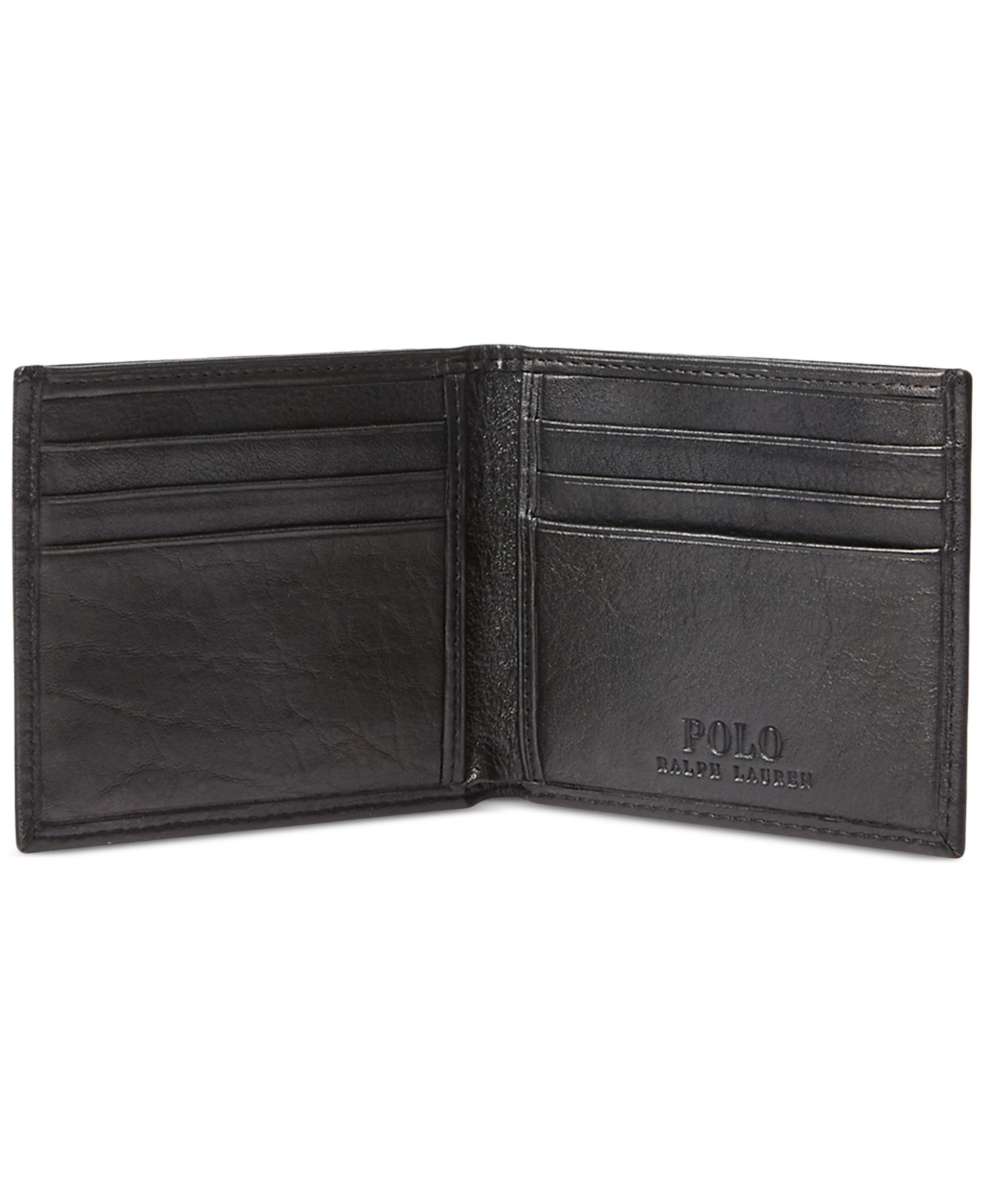 Men's Pebbled Leather Billfold