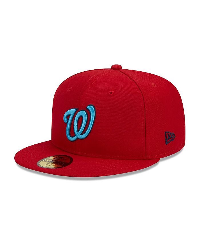 New Era Men's Red Washington Nationals 2023 MLB Father's Day On-Field ...