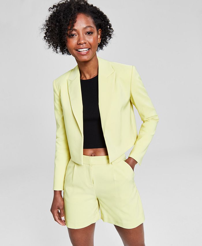 Calvin klein yellow blazer sales