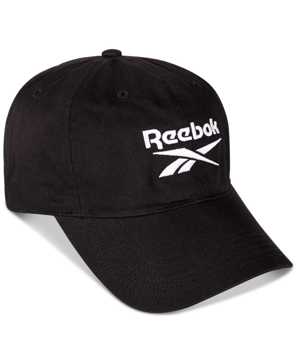 Shop Reebok Twill Logo Cap In Peach Fuzz