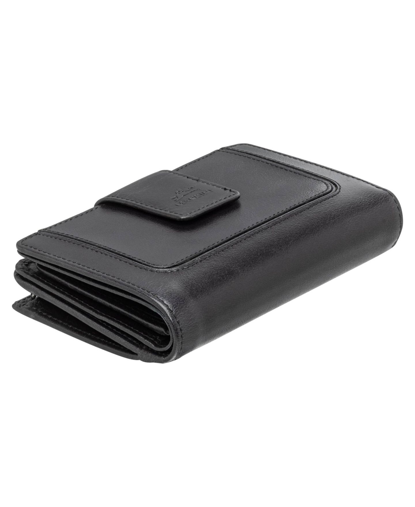 Женский кошелёк Mancini South Beach RFID Secure Mini Clutch Wallet, цвет: Чёрный — фото 6