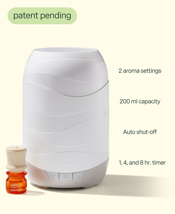 Lifelines "Waves" Ultrasonic Diffuser (300 Milliliter) Cascading Mist