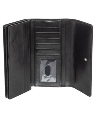 South Beach RFID Secure Quadruple Fold Wallet