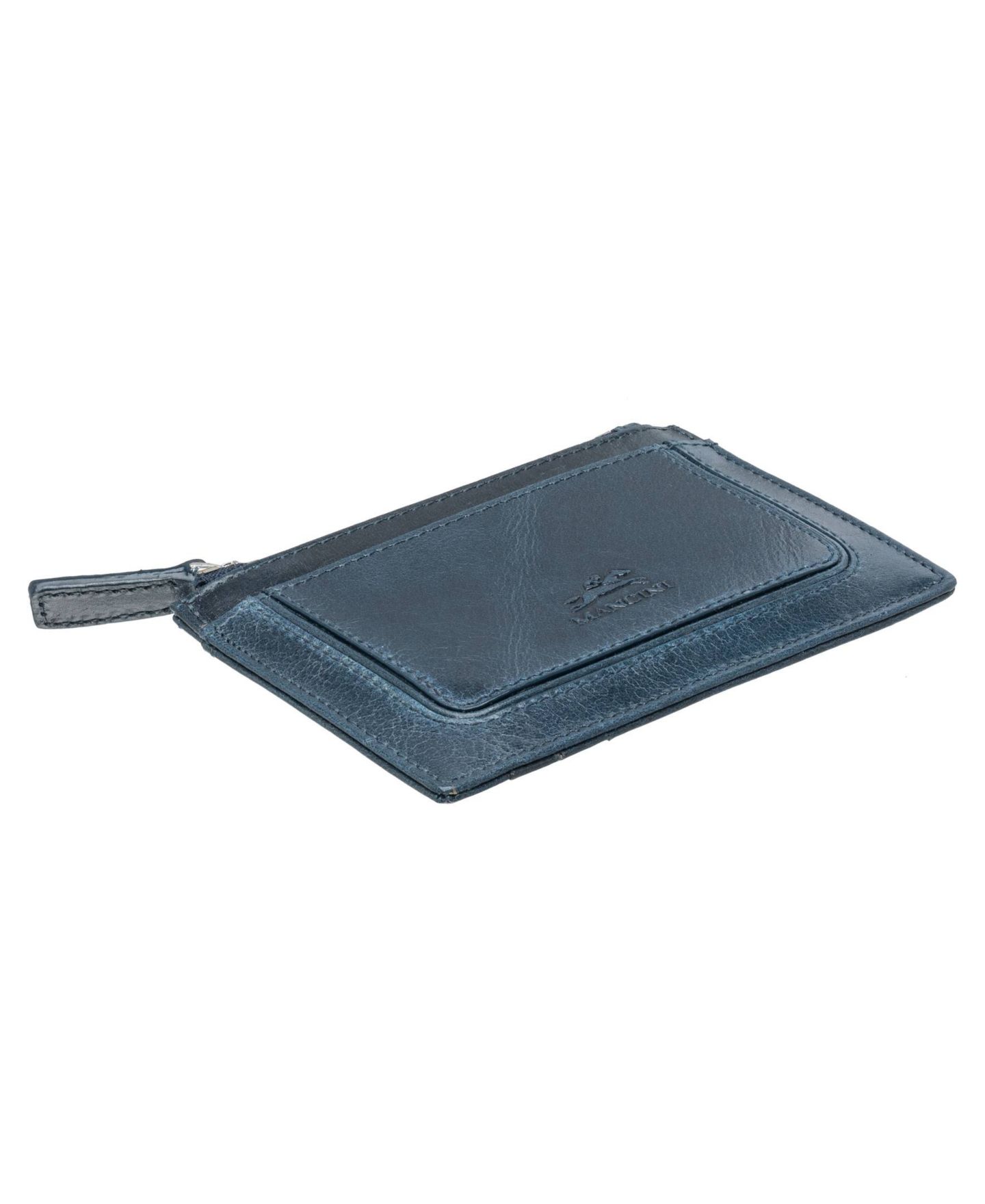 Женский кошелёк Mancini South Beach RFID Secure Card Case and Coin Pocket, цвет: Синий — фото 4