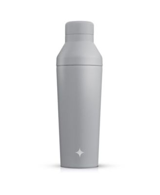 JoyJolt 20 oz. Grey Vacuum Insulated Stainless Steel Cocktail