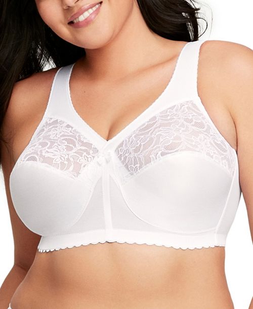 alfani Glamorise Women's Full Figure Plus Size MagicLift Original Wirefree Support Bra 1000 Women's Fashion Shoes & Accessories