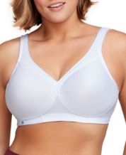 Front Click Bra Non-Wired Push Up Big Size Bra 36-46 Cup B/C