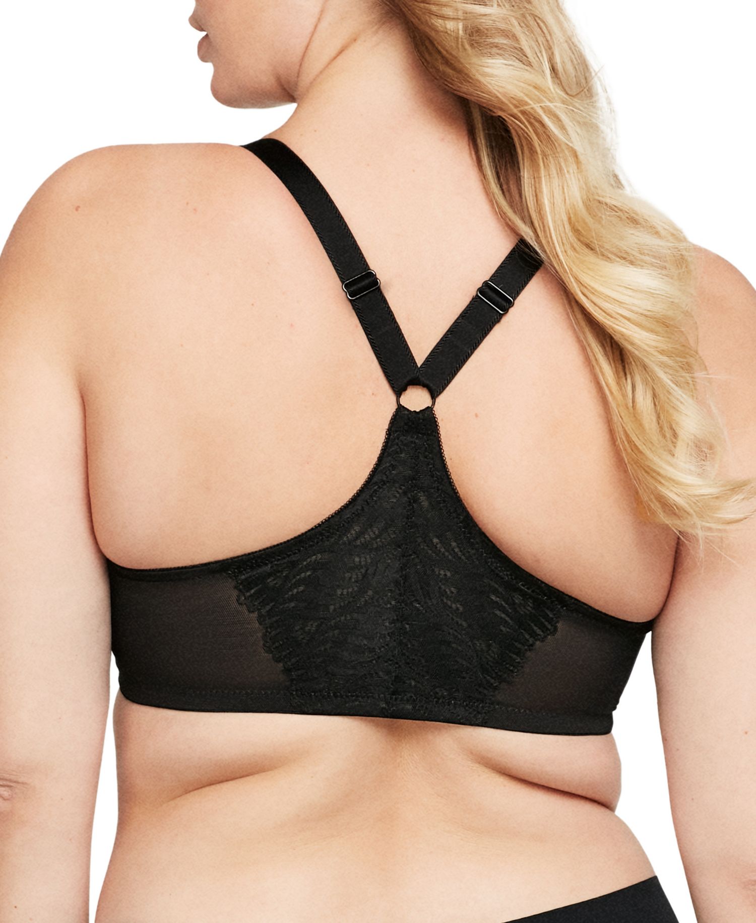 Women's Plus Size Wonder Wire Front Close T-Back Bra 1246