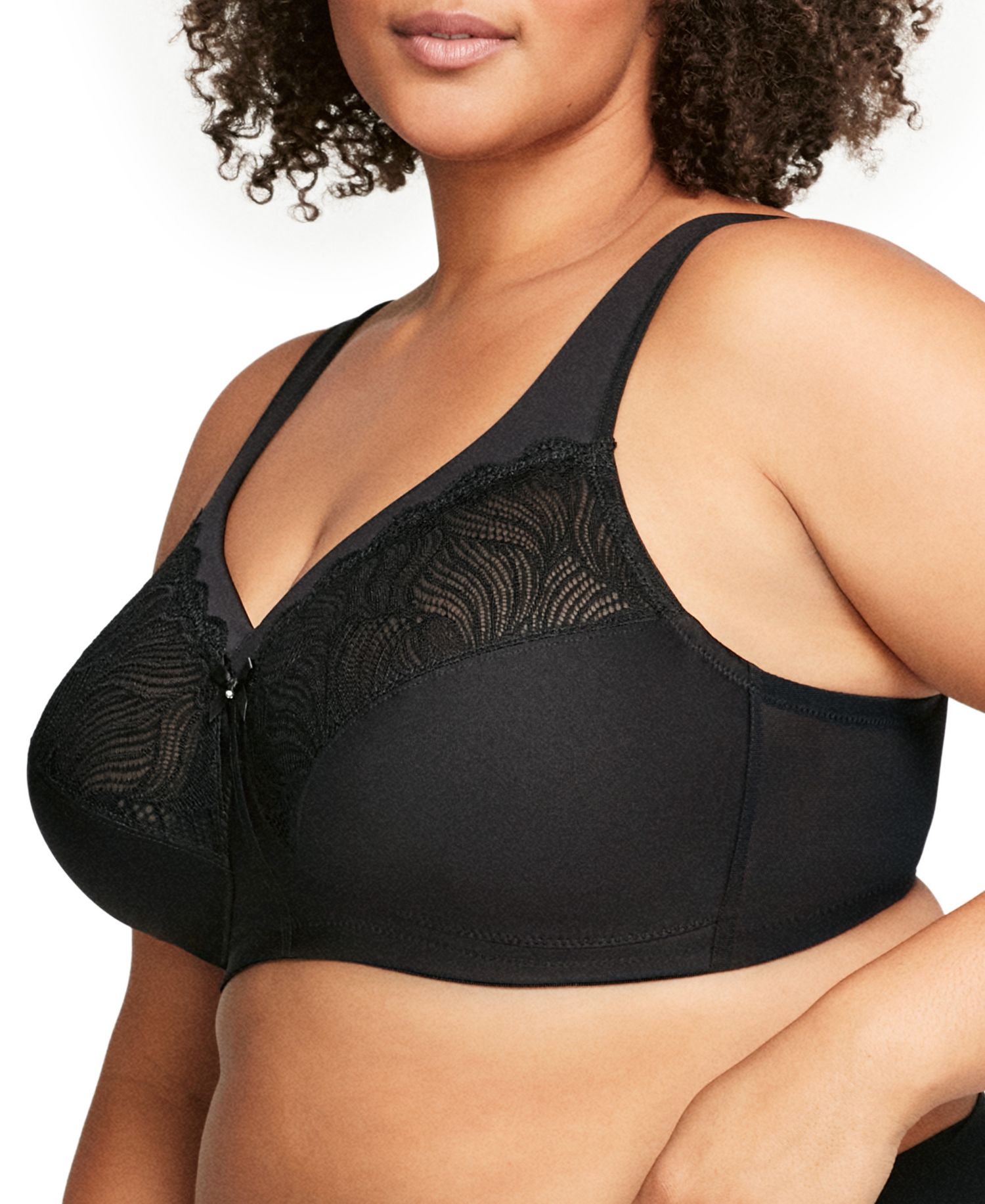 Plus Size Full Figure Magiclift Natural Shape Support Wireless Bra 1010