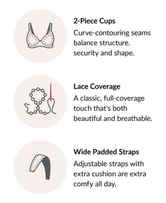 Women's Full Figure Plus Size MagicLift Original Wirefree Support Bra 1000