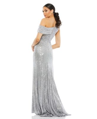 Women's Ieena Sequined Drop Shoulder Gown