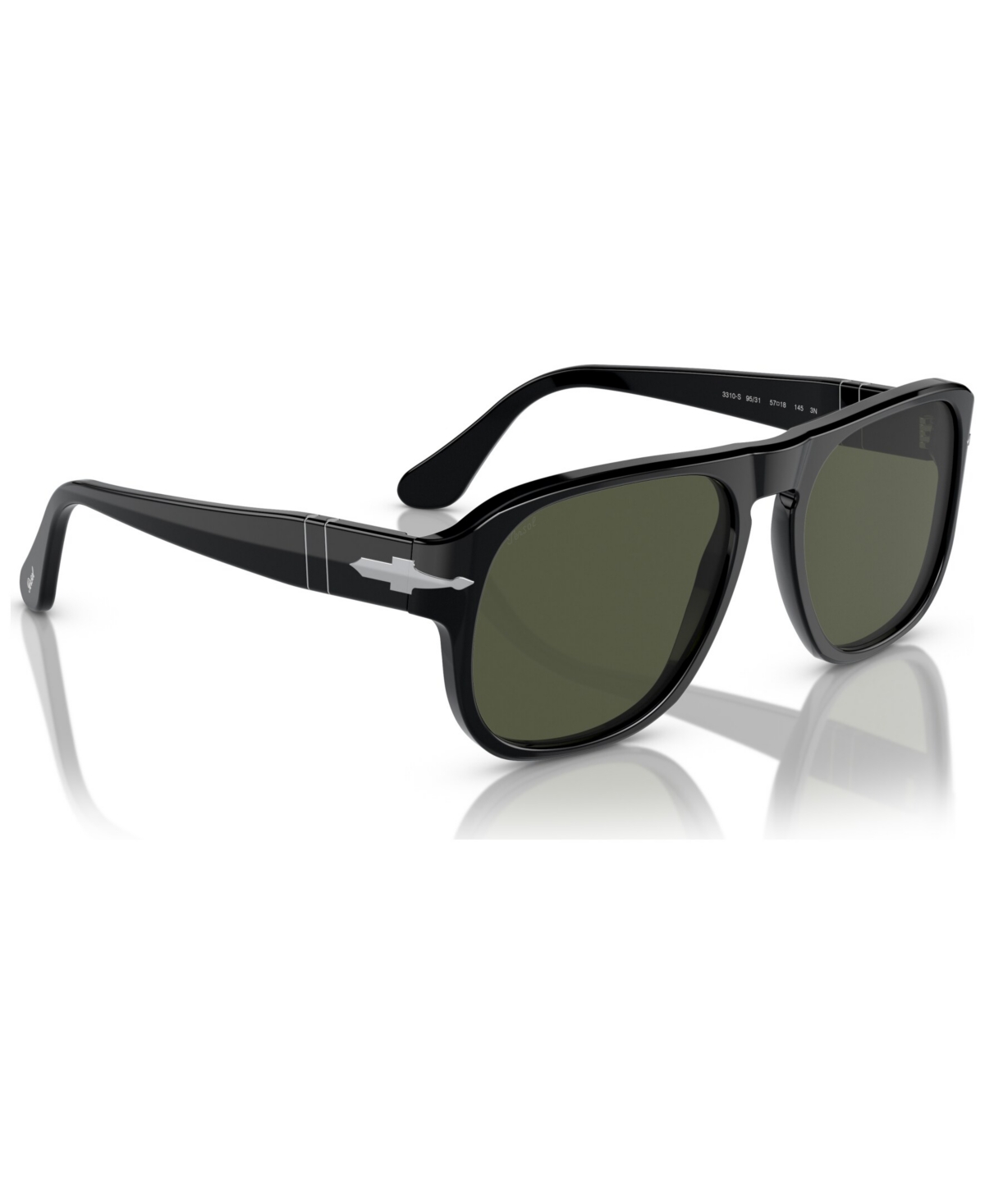 Shop Persol Unisex Sunglasses, Po3310s In Black