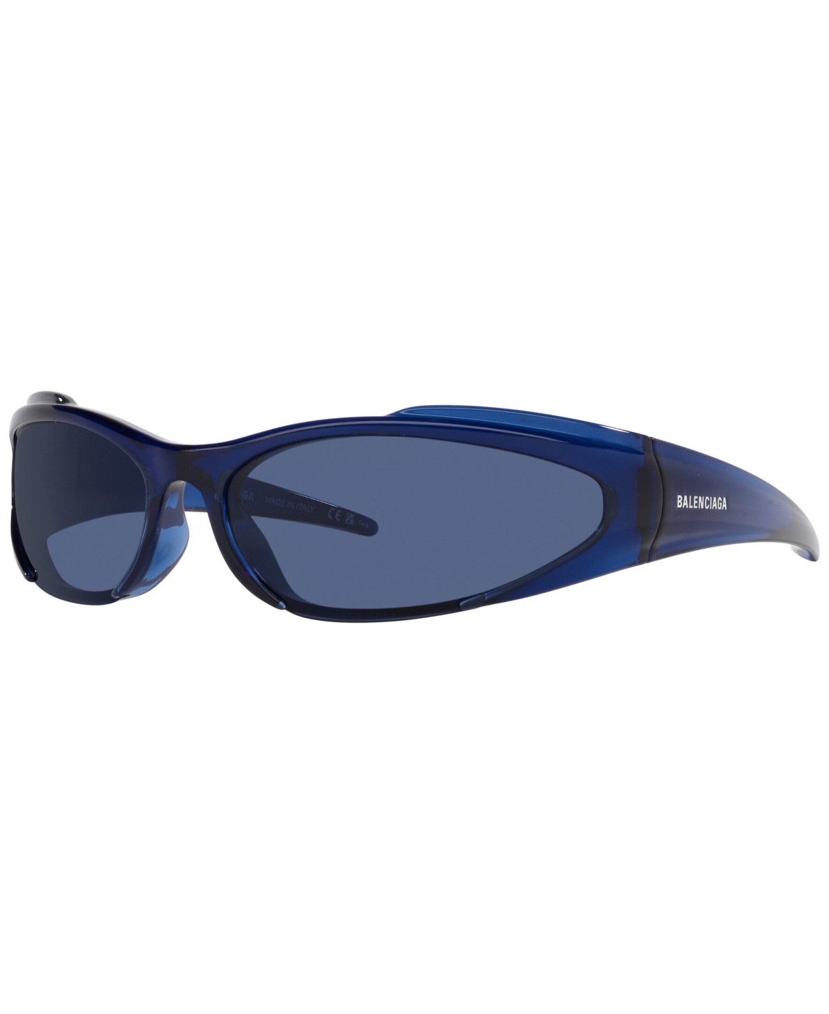 Balenciaga Unisex Sunglasses, Bb0253s In Blue