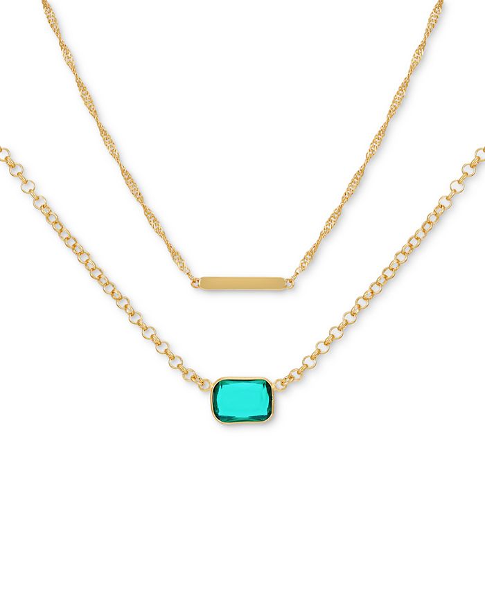 Guess top layered necklace