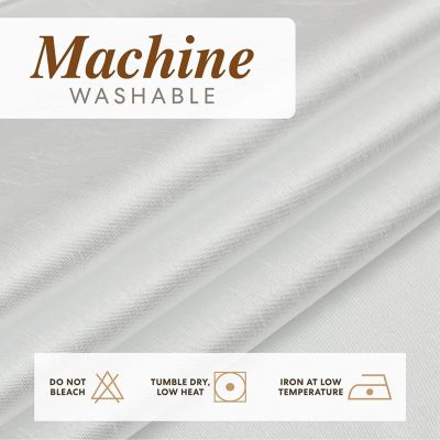 Artisan Lightweight Transparent Faux Silk Sheer Grommet Single Curtain Panel