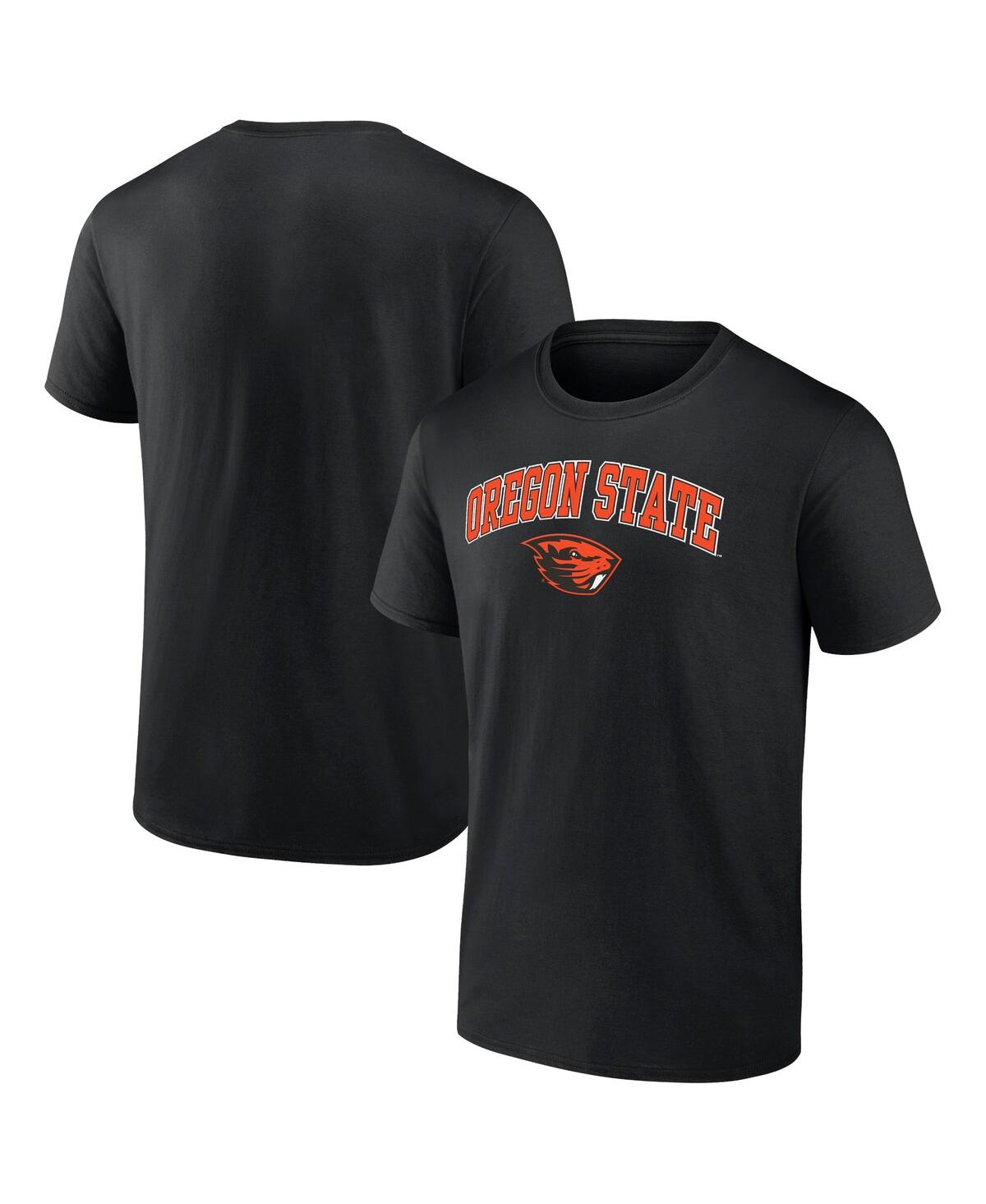 Fanatics Men's  Black Oregon State Beavers Campus T-shirt